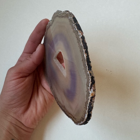 Natural Agate Slice - Picture 6 of 6